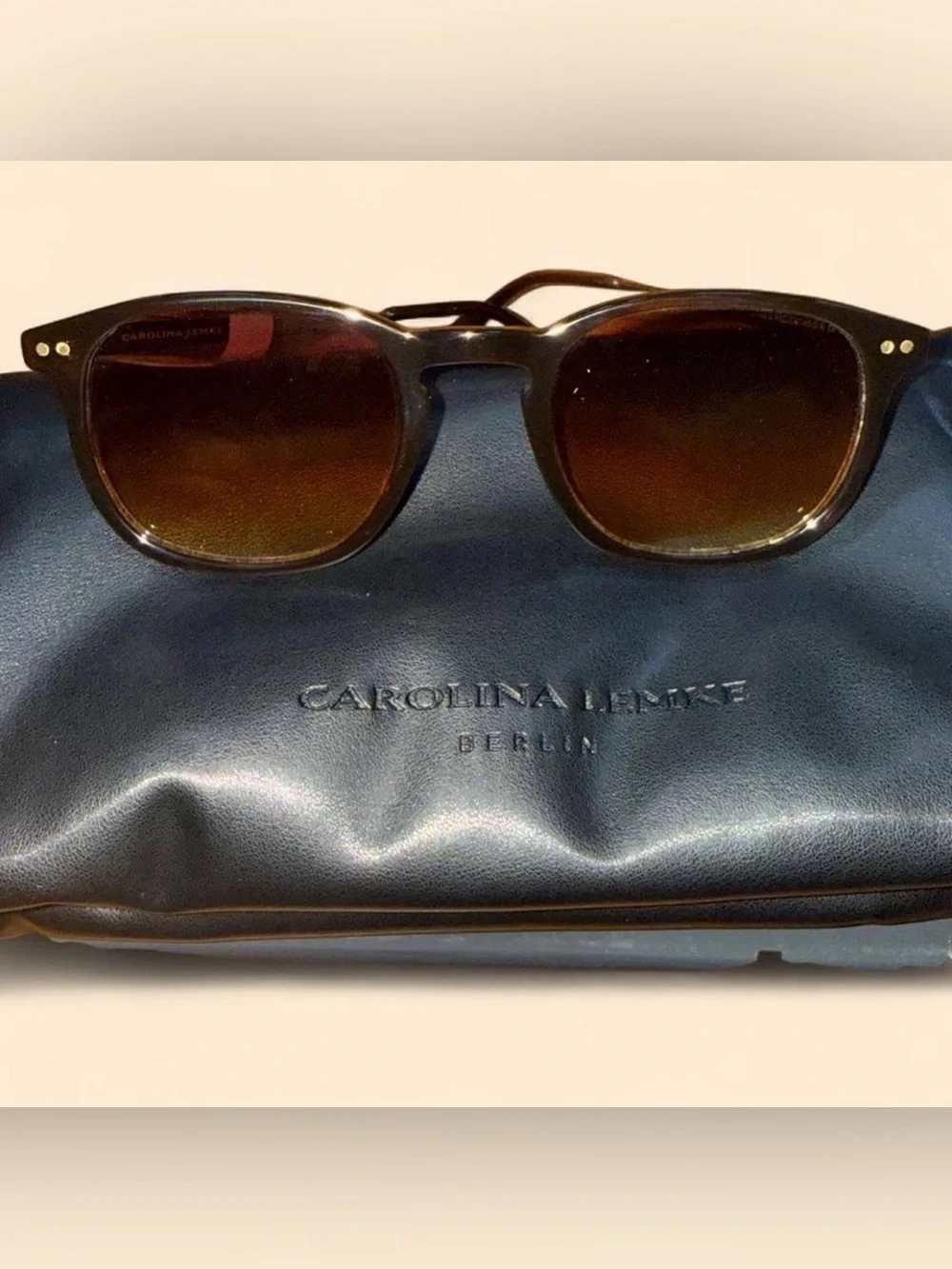 Carolina Lemke Berlin Brown Sunglasses - Picture 2 of 4